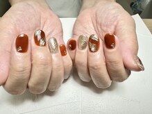 ヒノネ 武蔵新城(Hinone)/定額C 秋ニュアンスネイル