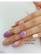 プライベート ネイルサロン マーマ(murmur)/チェックネイル