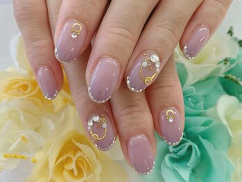 ディーネイル 天王寺(D-nail)/(松崎)キラキラグラデ☆