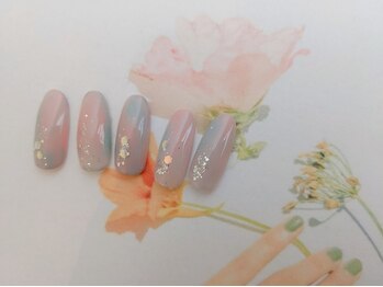 ネイルサロン&スクール ジーナ(GINA)/7月シンプルナチュラルカラー