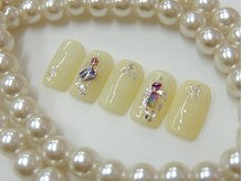 ネイルサロンミキ 横浜(MIKI)/シェルニュアンスキラキラネイル