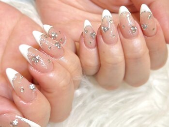 チャーピーネイル(CHIRPY NAIL)/王道白フレンチ*90min