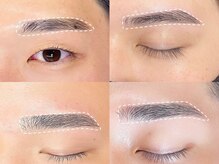 アイブロウサロンオム なんば店(HOMME)の雰囲気（フォトギャラにデザイン多数♪[なんば/メンズ/アイブロウ/眉毛]）