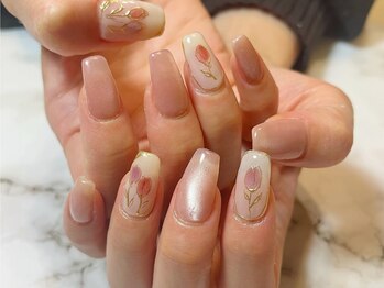 エールネイル(Ailes nail)の写真/【歴20年】美フォルム長さ出し×繊細アート◆初めてさんも「こうしたい」を伝えられる丁寧接客が大好評◎