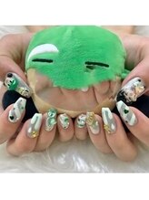 プリュム(Plume)/3D/推しネイル/キャラクター