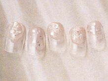 アイネイルズ 天神今泉店(I-nails)/塗りかけぷっくりnuance