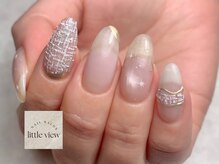 リトルビュー(little view)/・ツイード×星アート ¥11980