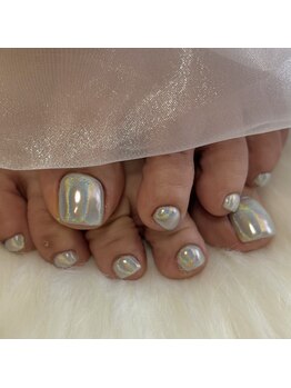 リノネイル(Lino Nail)/ユニコーンネイル/ミラー