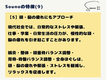 ソウノ 御茶ノ水(Souno)/Sounoの特徴