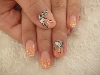 リリフリー(riri Free)/鶴　アート