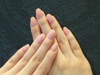 アンドネイル 海老名(&nail)/3.自爪育成★(ラメ仕上げ)