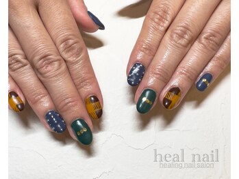 ヒールネイル(heal nail)/カラフルポップ