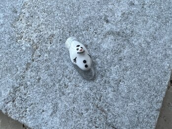 ツリーハウスネイル(tree house nail)/雪だるまネイル