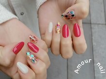 アムールネイル 新宿西口店(Amour Nail)/画像持ち込みやり放題(サンプル)