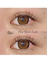 ネイルサロン グレイス(Grace)/フラットマットラッシュ