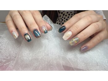 ユナ(YUNA)/自爪アート