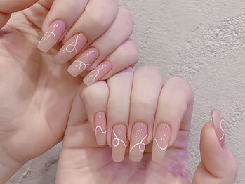 ベラッコ(Bellco)の写真/【ジェル定額¥4980】サンプル多数♪シンプルネイルなら来店から退店まで60分★お忙しい方の空き時間にも◎