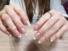 エルシ(ELSH)/オーロラミラーフレンチネイル