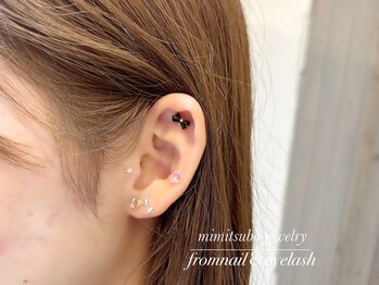 フロムネイルアンドアイラッシュ 神戸三宮(from nail&eyelash)/耳つぼジュエリー三宮パラジェル