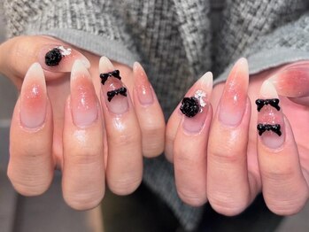 シェリーラメール 原宿店(cherie la mer)/チークネイル