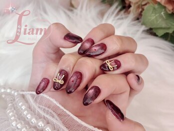 リアムネイル(Liam nail)の写真/【毎月新デザイン登場！】ノープランOK！最旬デザインをお届け♪モチの良さも◎