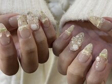 アイネイルズ 横浜EAST店(I-nails)/薔薇レースネイル