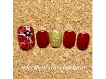 セレクトネイル ココ 秦野店(SELECT NAIL COCO)/フット　ホロ花