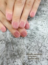 プライベート ネイルサロン マーマ(murmur)/ちゅるんピンク