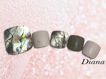 ディアナ ひたちなか高場店(DIANA)/定額ネイル　7700円　C‐008