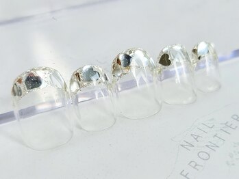 ネイルフロンティア 吉祥寺(NAIL FRONTIER)/ハートガラスフレンチ8980円~
