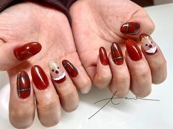 クリスマスネイル