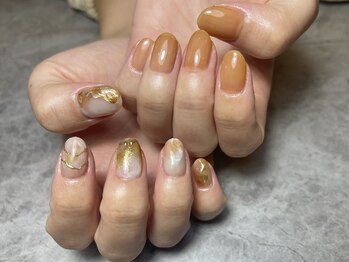 ジェルデザインフリー5本アート