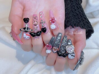 モカ 心斎橋(moca by Lee)/【saki】ゴテゴテネイル