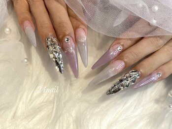 ニーヨンネイル(24nail)/マグネットネイル