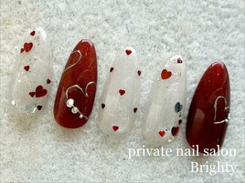 Valentine nail
