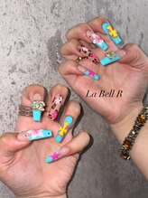 ラヴェル アール(La Bell R)/夏仕様の海外ネイル