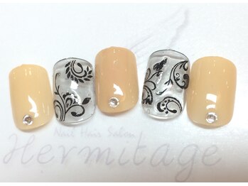 ネイルケアサロンエルミタージュ/トレンド定額コース