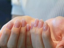 アンドネイル 海老名(&nail)/4.自爪育成★(ラメ仕上げ)