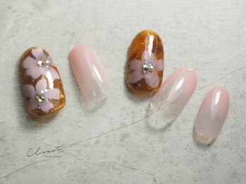 12月 Design　ベッコウ&フラワー