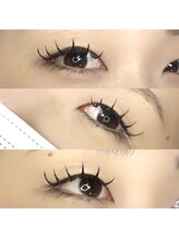 リバイン 岡山八浜店(REBYNA)/カラーフラットラッシュ付け放題