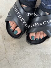 エクレ(Ecle)/【フットネイル】マットネイル