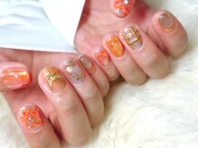 サニーデイズ ネイルアンドビューティー 曙橋店(SunnyDays Nail&Beauty)/手描き風アート