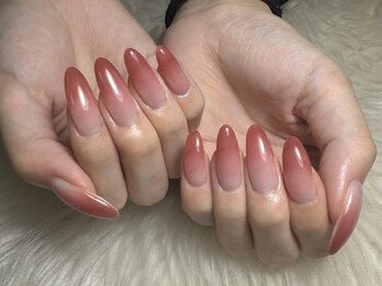 ピンクベリー(PINK BERRY)/グラデーションネイル