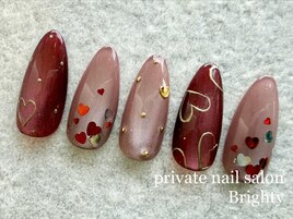 Valentine nail