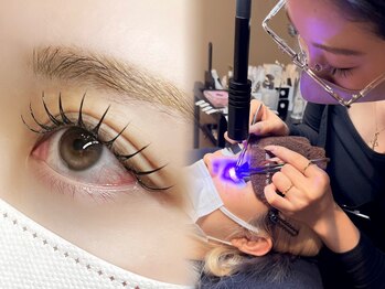 ネロリ バイ エイティスト(neroli by 8ist)の写真/【最先端技術LEDマツエク導入】即硬化で沁みにくく持ちもUP！施術後すぐお水に濡らしてOK！［新宿］