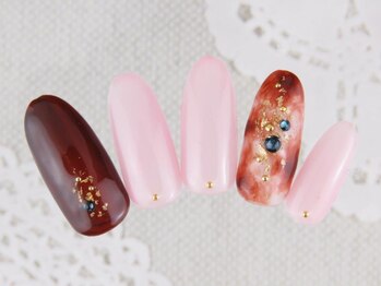 シシ(SiSi)/#べっ甲 #箔 #スタッズ