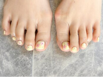 テラス(TERRACE)/桜フットネイル