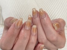 アイネイルズ 渋谷店(I nails)/【Yuki.f】オレンジチーク