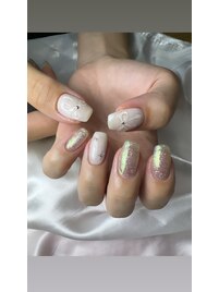 リボン/ガーリーネイル