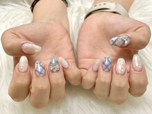 ロエン 北岡崎(ROEN)/チェック×ブルー